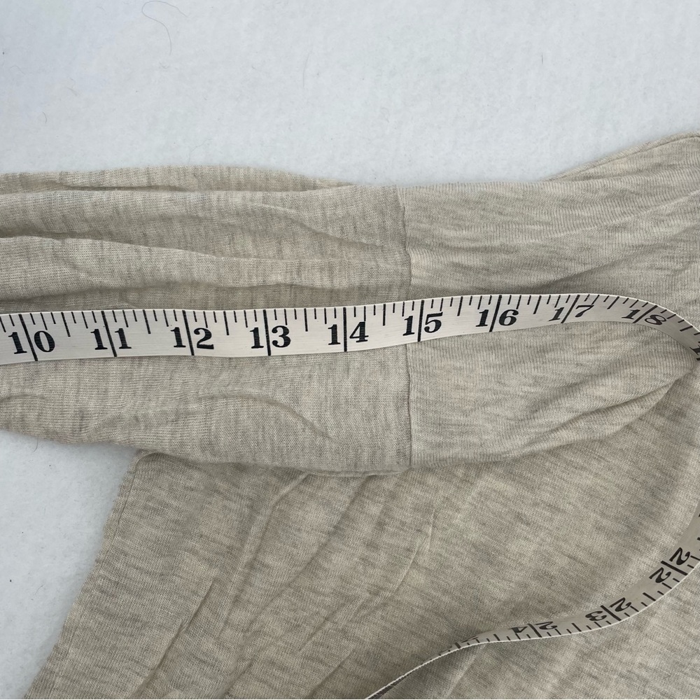 CABI Women’s Style# 655 Oversized type shirt size: Small Oatmeal Color - Picture 6 of 8